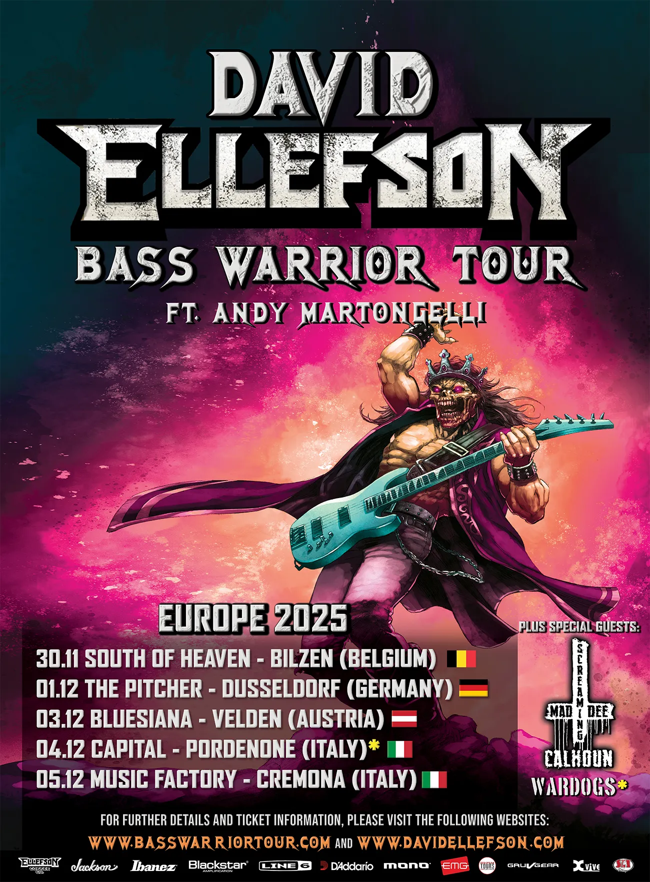 Bass Warrior Tour